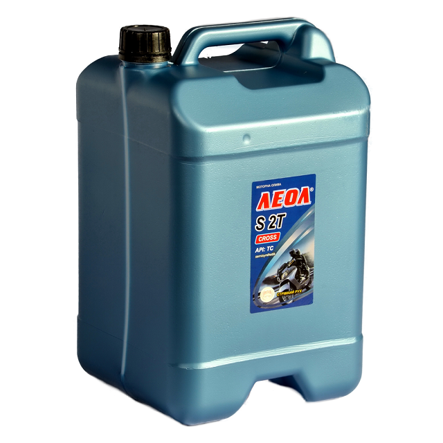 Масло двотактне напівсинтетичне S 2Т SAE 30 API ТС ЛЕОЛ CROSS Каністра 10л